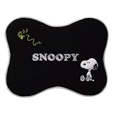 BONFORM [ ボンフォーム ] SNOOPY [ スヌーピーボーン ] クッション [ ブラック ] ［ 可愛いスヌーピーのマスコット付き!! ］ 5121-02BK