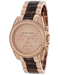 Michael Kors Blair Rose Dial Rose Gold-tone Ladies Watch MK5859