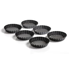 Kaiser 769806 Patisserie Tortelett-Set, 6-teilig, 10 cm