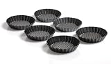 Kaiser 769806 Patisserie Tortelett-Set, 6-teilig, 10 cm