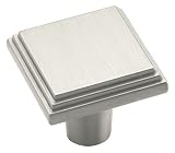 Amerock BP26117-G10 Manor Knob 1-Inch Diameter, Satin Nickel