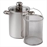 Hoffritz Healthworks Stainless Steel Asparagus Vegetable Steamer
