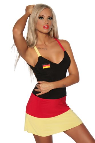 Mini-Kleid Deutschland EM (S)