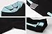 iloveSIA 2PACK Women's Capri Yoga Running Pants Leggings Blue+Sky Blue M