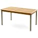 Belardo Tisch, rechteckig, Somerset, Teak mit Edelstahl