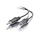 3.5mm Stereo Headphone Extension 15 ft. Coiled