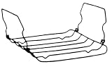 Fox Run Non-Stick Roast Lifter