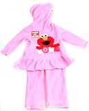 Sesame Street Elmo Toddler Girls Pullover Hoodie Fleece Set