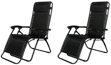 Caravan® Sports Infinity Zero Gravity Chair - Black - 2 Pack