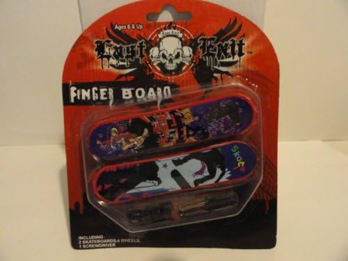 Last Exit Finger Board - Skate on and Disco Ball