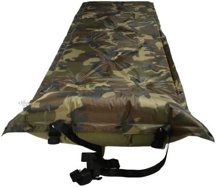 Olymstore(TM) Self-inflating Folding Sleeping Air Mattress Mat Pad for Outdoor Camping Picnic Beach Lawn Brown