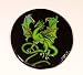 Green Dragon Talisman Amulet.