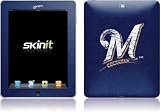 Skinit Milwaukee Brewers - Solid Distressed Vinyl Skin for Apple iPad 1