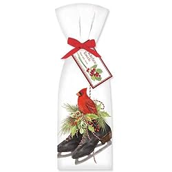 Cardinal and Skates Towel Set