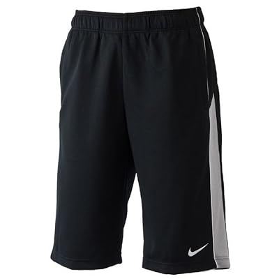 NIKE(ナイキ) ハーフ パンツ ニット ショート トレーニング メンズ ブラック/マットシルバー 458311-010　XLサイズ