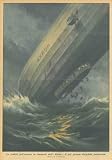 Produkt-Bild: La caduta nell'oceano in tempesta dell'Akron", il piu' grande dirigibile americano.