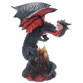 Medium Lava Dragon A Collectible Figurine by Tudor Mint Collectible Figurines