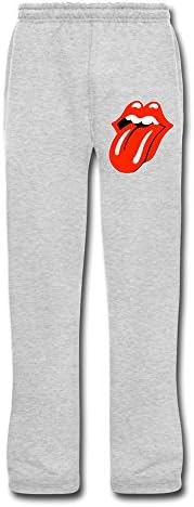 Qiepon Men's The Rolling Stones Sweatpants / Workout Pants / Running Pants