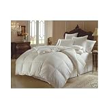 Twin size white down alternative comforter 300 thread count 40 oz down ALT fillings By Sheetsnthings