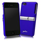 BoxWave iPhone 4S Shell Case with Stand (Super Blue)