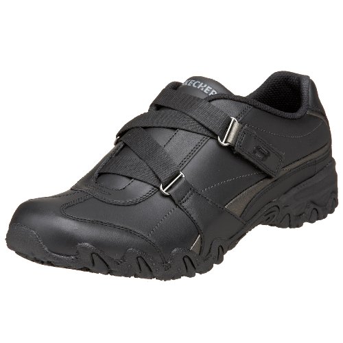 Skechers for Work Women's Compulsions Z Strap,Black,8.5 M US