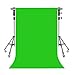 MEETS 5x7ft Non-woven Fabric Backdrop Green Simple Fashion Photography Background Studio Props Photo Booth YouTube Backdrop LWMT001