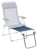 Lafuma LFM1653-3865 Relaxsessel Alu Arj (Beinauflage) Oc&eacute;an