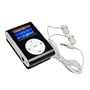 Swees Mini 8GB Clip Mp3 player mit FM radio LCD-Display Schwarz