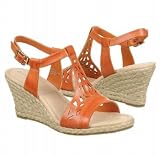 sandales rouges Rockport Emily Laser Cut T-Strap Sa