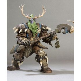 World of Warcraft 2: Night Elf Druid: Broll Bearmantle Action Figure by DC Comics