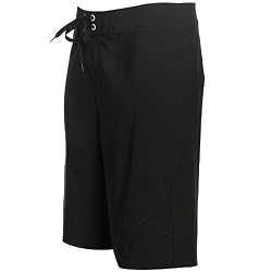 Rusty Swimwear : Rusty Blender Black 4-Way Stretch Boardshort