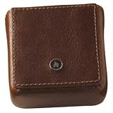 Cigarette Case, Brown Leather