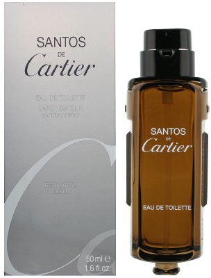 Buy Santos de Cartier by Cartier for Men 1.6 oz Eau de Toilette Spray Refill