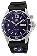 Orient Men's 'Blue Mako' Automatic Rubber Strap Dive Watch #CEM65005D