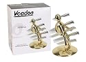 Voodoo Knife Block with 5 knives - Gold