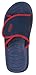 BERTELLI N.Y. Mens Flip Flop Slide Beach Sandal With A Velcro Strap In Classy Colors