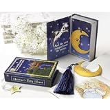 Over the Moon Vintage Moon Bookmark with Tassel in Nursery Rhyme Keepsake Book... by 