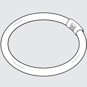 TCP 32032 32W T6 CIRCLINE Circular T6 FluorescentTube Light Bulb by Tcp
