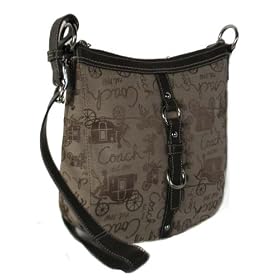 Coach Chelsea Horse & Carriage Duffle Handbag
