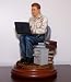 AMERICAS HEROES THE COMPUTER WHIZ FIGURINE NUMBERED EDITION