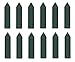 12 Pack Medium Grit Green Bullet Unmounted Gold Polishers Jewelry Gold Metal Making Polishing Cleaning Tool