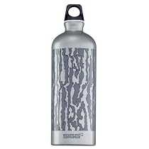 Sigg Lifestyle Loop Top Water Bottle (1.0-Liters, Jagged Edge)