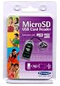 Intgral Card Reader USB for MicroSD MicroSDHC Media Memory Cards Ref INCRMSDMINIUSB