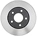 ACDelco Gold 18A2445 (19203437) Black Hat Front Disc Brake Rotor
