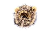Mimibox Pet Costume Lion Mane Wig Dress up with Ears Dog/Cat Hats for Halloween Christmas Festival Party Fancy Dress Pet Clothes