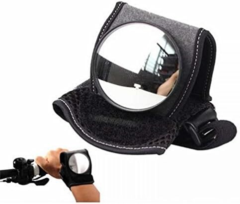 Bike Rear View Mirror 360 Degree Adjustable Wide-angle MTB Mountain Road Bike Wristba