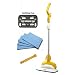 Haan FS-20+ Steam Cleaning Floor Sanitizer, with 4 Microfiber Pads, Sanitizing Tray For carpets, and Short Handle Attachment
