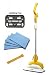 Haan FS-20+ Steam Cleaning Floor Sanitizer, with 4 Microfiber Pads, Sanitizing Tray For carpets, and Short Handle Attachment