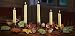 Fall Leaves Thanksgiving Candle Holder Centerpiece By Collections Etc