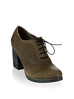 Bueno Botines de cordones (Caqui)